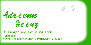 adrienn heinz business card